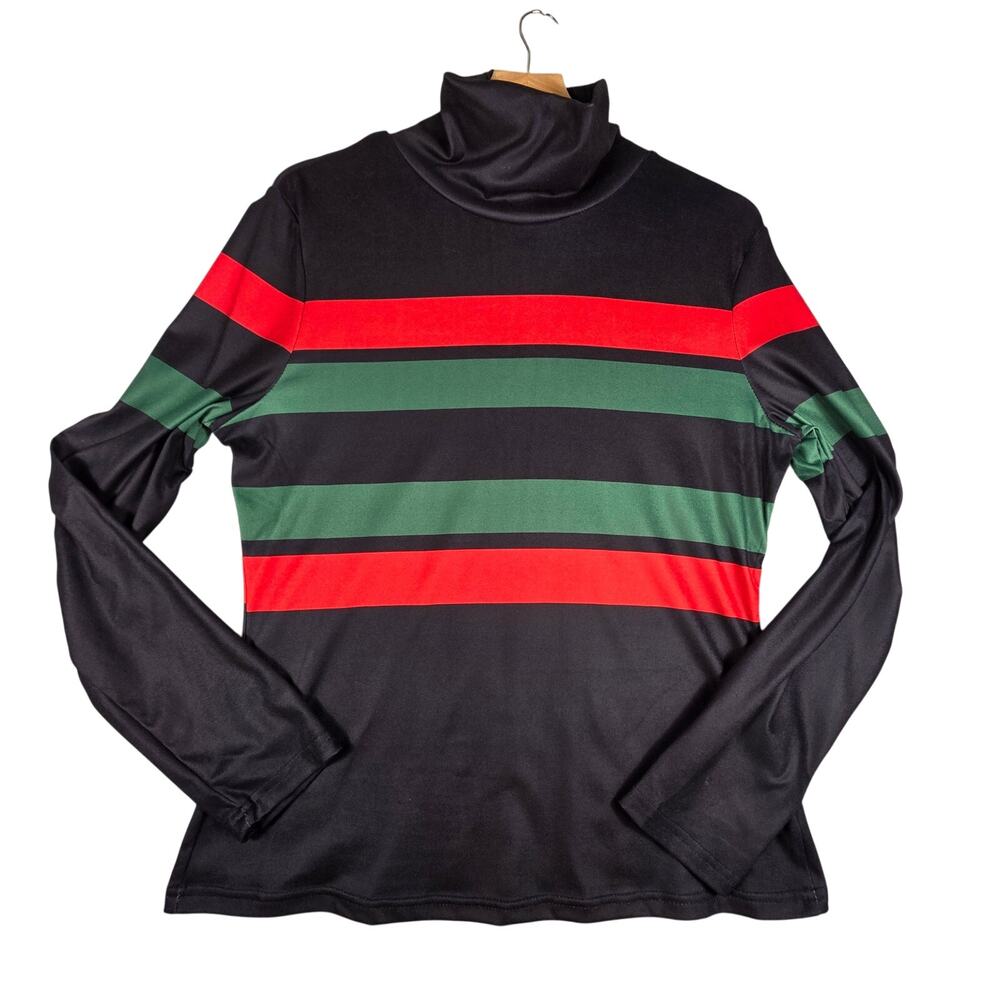 NWT STYLEWE Striped Turtleneck Style Top
